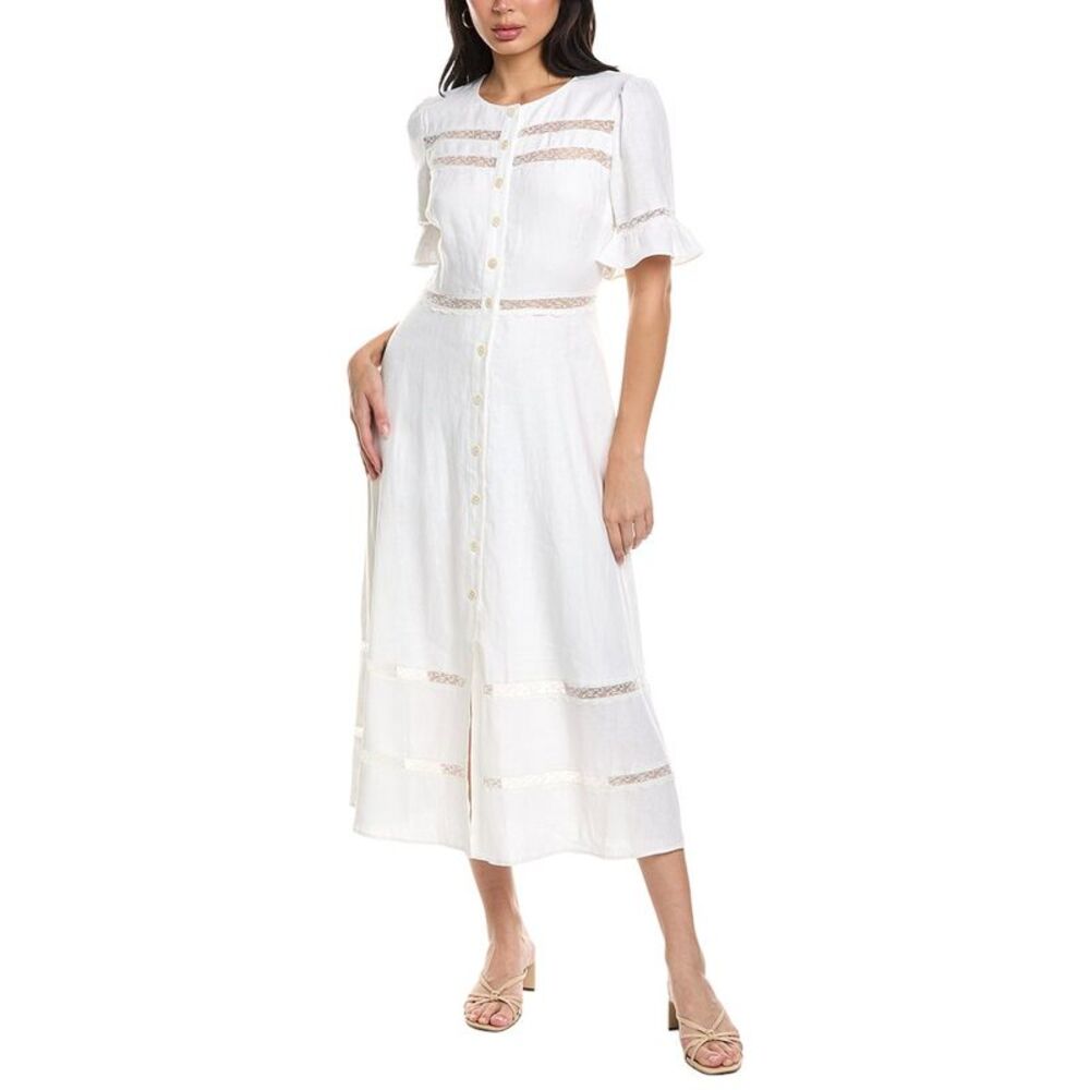 Seraphina Womens  Short Sleeve Midi Dress